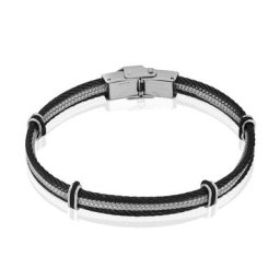Bracelet Anthony Acier Blanc