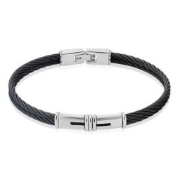 Bracelet Victor Acier Blanc