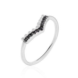 Bague Irina Argent Blanc Oxyde De Zirconium