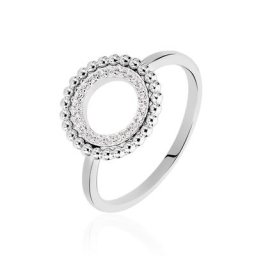 Bague Isild Argent Blanc Oxyde De Zirconium