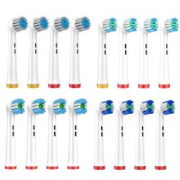 Têtes de brosse à dents électrique de rechange 4 pièces/8 pièces pour brosse buccale B sensible