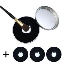 Éponge nettoyante pour pinceaux de maquillage outil de lavage électrique brosse ombre à barrage