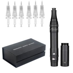 Machine PMU sans fil avec membrane cartouche aiguille maquillage permanent microblading