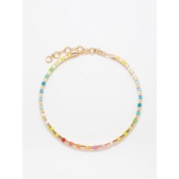 Roxanne Assoulin Collier ras de cou émail Not Just Another Rainbow