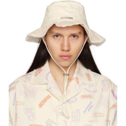 Jacquemus Chapeau bob 'le bob artichaut' cassé
