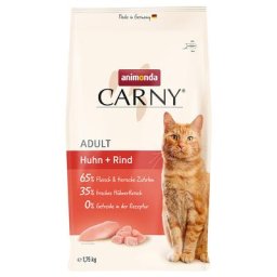 1,75kg Animonda Carny Adult poulet, bœuf - Croquettes pour chat
