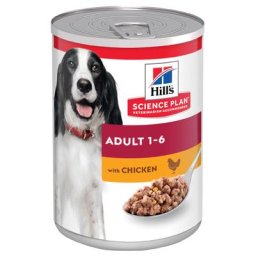 370g Hill's Science Plan Adult, poulet - Pâtée pour chien