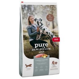 12,5kg MERA pure dinde, pommes de terre - Croquettes pour chien