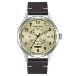 Joh. Rothmann - Montre automatique Flight en Argent Cuir véritable Marron 1 unité