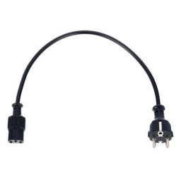 Stairville IEC Power Cable 0,5m BK