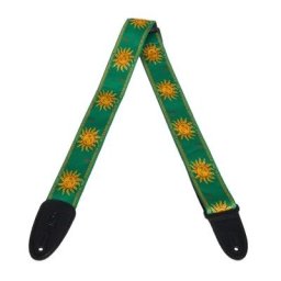 Levys Woven Jacquard Strap 2"" GRN