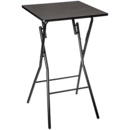 Table de bar pliante 2 places noir - 5 five simply smart - Noir