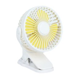 Ventilateur usb Puissant, Ventilateur à Pince de Table à Clip Silencieux 3 Vitesses ,Poussette,