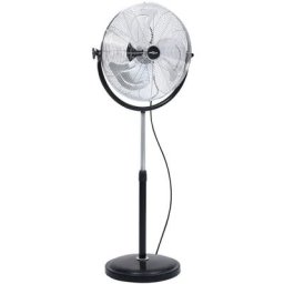 Ventilateur sur pied avec tête inclinable 3 vitesses 45 cm 100W