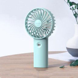 Ventilateur Portable, Mini Ventilateur Silencieux usb Rechargeable Pile de Poche pour Bureau en
