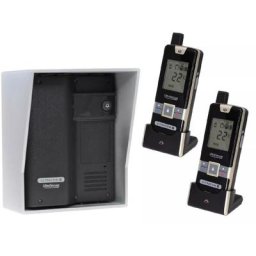Ultra Secure - Interphone 600 mètres autonome individuel sans-fil - UltraCOM2 noir 600-SOLO visière