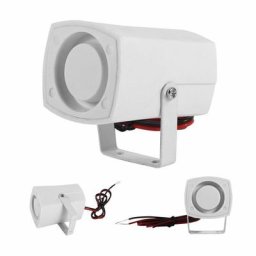 Alarme Filaire Électronique Sirène sans Fil Détecteur Mini Forte Corne pour Système d'Alarme de