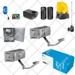 Came - Kit d'automatisation pour portail battant 8K01MB-017 ferni jusqu'à 4mt 24v