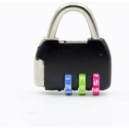 Mini 3 Digit Combination Travel Luggage Suitcase Backpack Handbag Code Lock Padlock