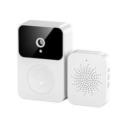 Sweevt - Sonnette sans Fil avec Caméra,Visiophone sans Fil avec Carillon, Audio
