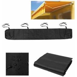 Housse de protection pour auvent - Imperméable - Protection solaire - Sac de rangement - Pour