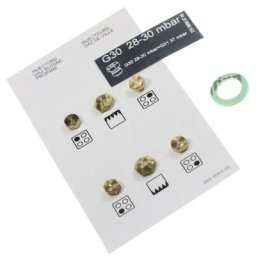 Sachet injecteurs gaz butane/propane (300115-29435) (4431910048) Four, cuisinière beko Listo