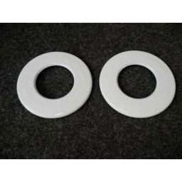 Collingwood Lighting - Collerette ronde ø 90mm plastique blanc brillant pour spot encastré led H2