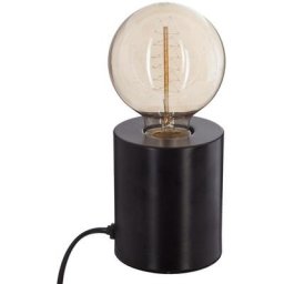 Atmosphera - Lampe métal tube noir H10 créateur d'intérieur - Noir