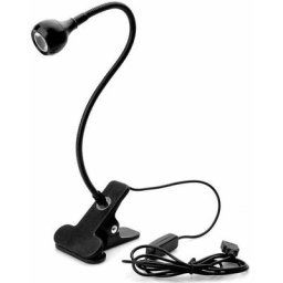 Lampe de lecture à clip Book Light Lampe de nuit de lit usb avec 3 modes de couleur Protection des