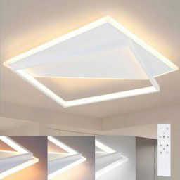 Plafonnier de salon led - Lampe de salon 48CM dimmable design moderne avec télécommande Plafonnier