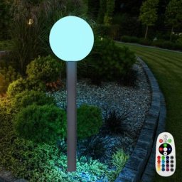 Lampadaire extérieur jardin lumière lampadaire balcon anthracite chemin lumineux, télécommande