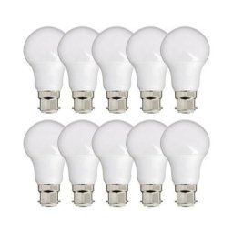 Xanlite - Lot de 10 Ampoules led A60, culot B22, 9W cons. (60W eq.), lumière blanc neutre