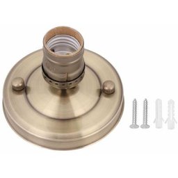Vintage Plafonnier Support de Base Industrielle à Fixation Murale Support de Lampe Luminaire Lustre
