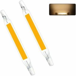 Ampoules à led R7S, 78mm 230V Non Dimmable led cob Lampe Halogène Équivalent Spotlight de