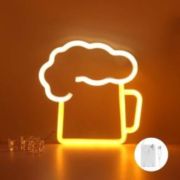 Enseigne Lumineuse Bar, Néon led Déco Bar, Décoration Neon Murale, Panneau Lumineux led Neon, Néon