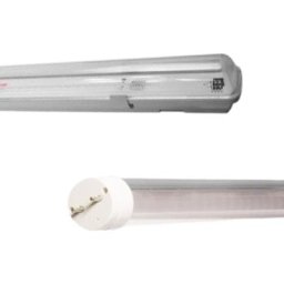 Kit de Réglette led Etanche + Tube Néon led 150cm T8 50W - Blanc Neutre 4000K - 5500K - Blanc