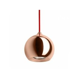 Lampe lustre DESTY I suspension cuivre rouge 230V GU10 35W