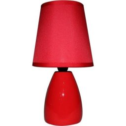 Lampe de table rouge