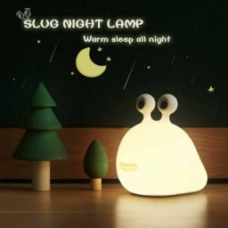 Original authentique Slug Night Light, Nursery calmar Light, silicone Night Light for