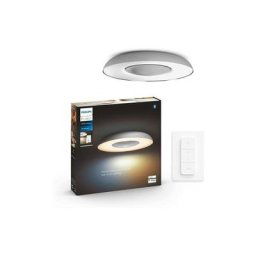 Philips - Hue White Ambiance still Plafonnier 32W - Aluminium (Télécommande incluse), fonctionne