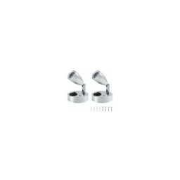 Lot de 2 Lampes de Lecture à Spot led 12V, éclairage intérieur led 3000K, Interrupteur réglable 3W