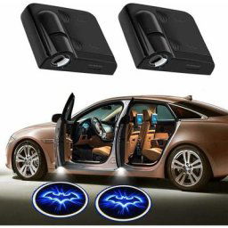 Lot de 2 projecteurs de logo de lumière de porte de voiture à led, assortis personnalisés à votre