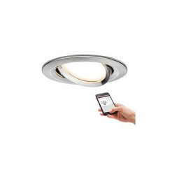 Nova spot d'éclairage intelligent acier inoxydable zigbee (929.58) - Paulmann