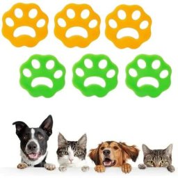 Anti Poil Machine à Laver Guazhunie Ramasse Poils Animaux 6 PièCes éPilateur pour