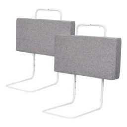 Randaco Barrière de lit réglable en hauteur 120 cm Anti-chute Tube en acierPour lit d'enfant lit de