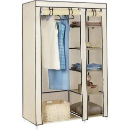 Armoire de Rangement Garde-Robe, Penderie de Chambre diy intérieur, Penderie Dressing Textile en