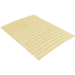 Sommier à lattes, Résistant et confortable, Cadre à lattes avec 17 lattes 90x200 cm OIB3631E - Brun