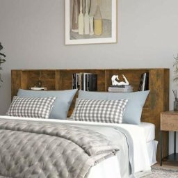 Tête de lit,tête de lit avec Rangement, tête de lit Bois,Tete de lit pour Adulte,Design