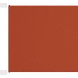 Auvent vertical Terre cuite 100x1200 cm Tissu oxford Vidaxl Couleur terre cuite