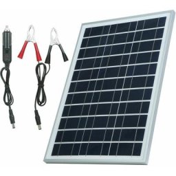 Kit de panneau solaire polycristallin haute efficacité 60 w DC5/18 v IP65 étanche avec 1 câble de